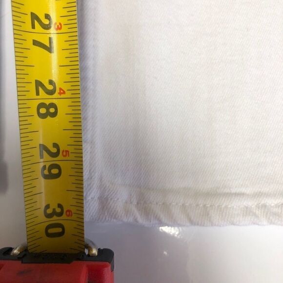 McGuire White Gainsbourg Bootcut Jeans Size 25 - Picture 9 of 13